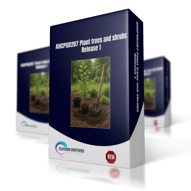 AHCPGD207 Plant Trees and Shrubs