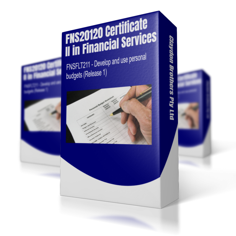 FNSFLT211 - Develop and use personal budgets (Release 1)