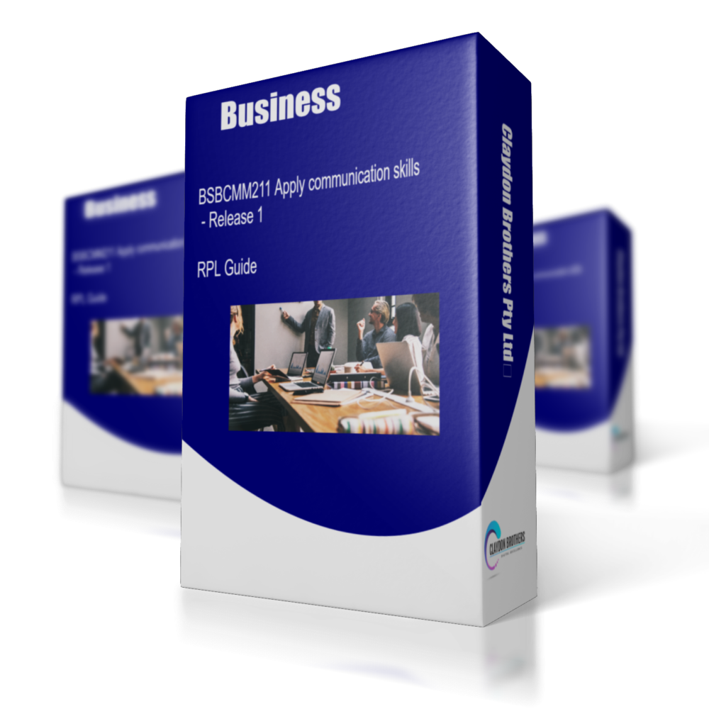 BSBCMM211 - Apply communication skills RPL Guide