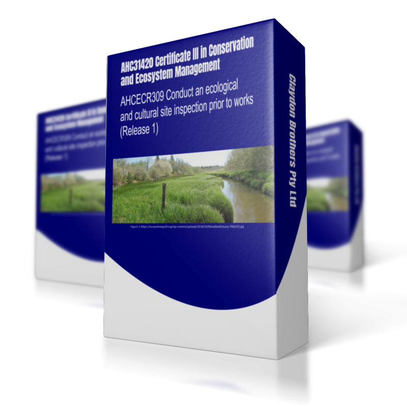 AHCECR309 -Conduct an ecological and cultural site inspection prior to works