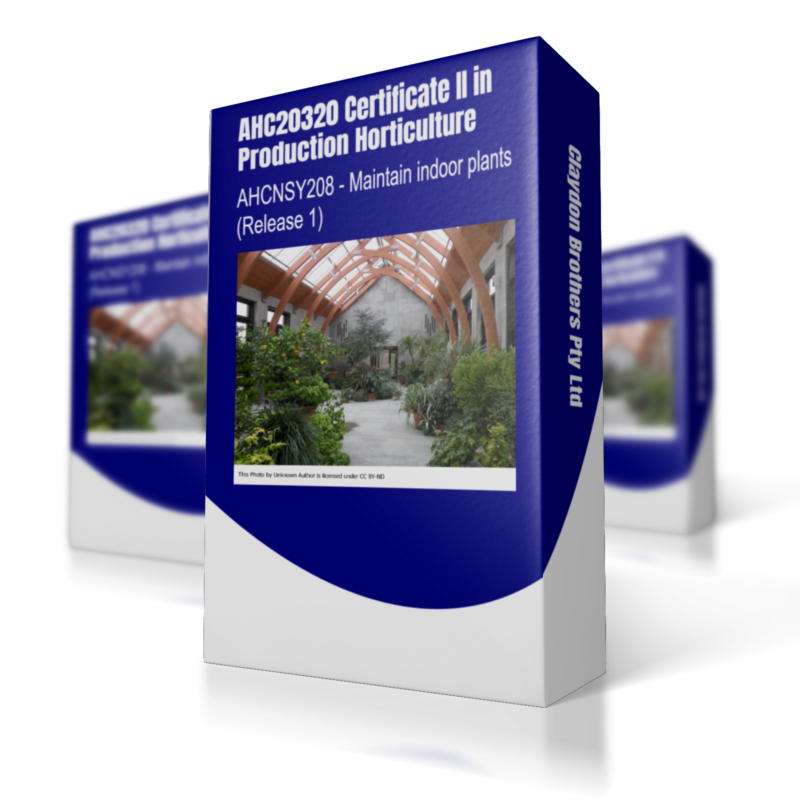 AHCNSY208 - Learning Guide and Assessment