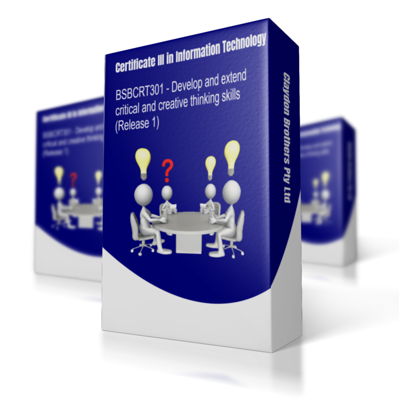 BSBCRT301 - Develop and extend critical and creative thinking skills
