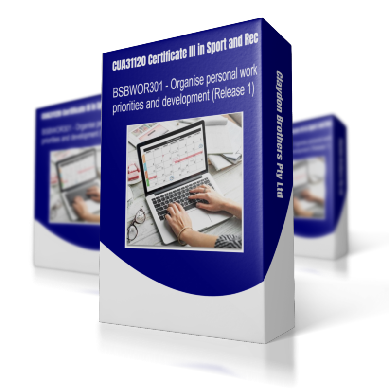 BSBWOR301 Organise personal work priorities