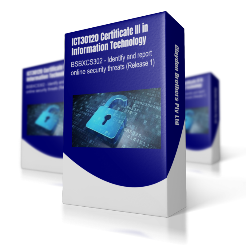 BSBXCS302 - Identify and report online security threats