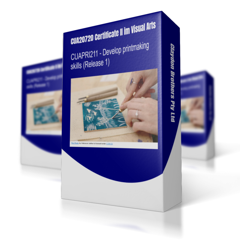 CUAPRI211 - Develop printmaking skills (Release 1)