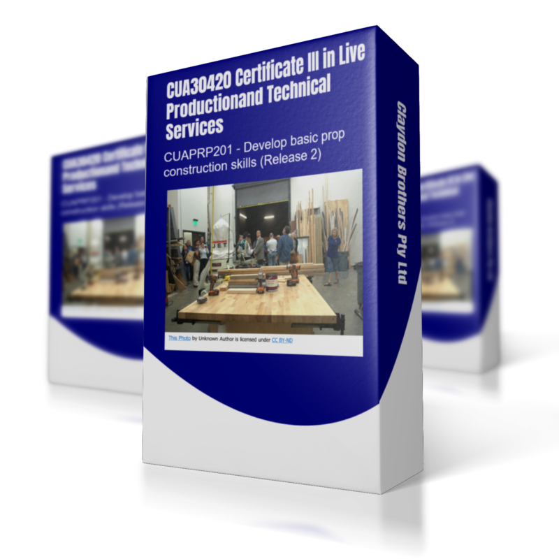 CUAPRP201 - Learning Guide and Assessment