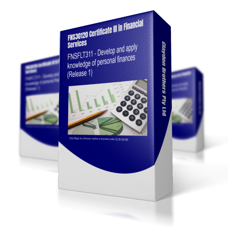FNSFLT311 Develop and apply knowledge of personal finances