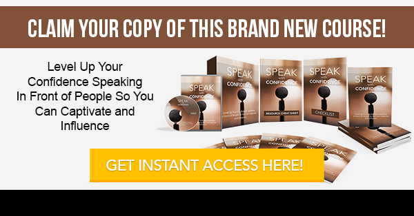 Speak With Confidence Video