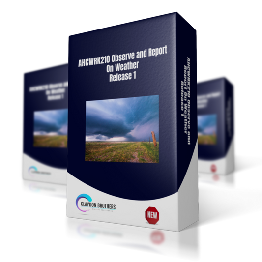 AHCWRK210 Observe and report on weather