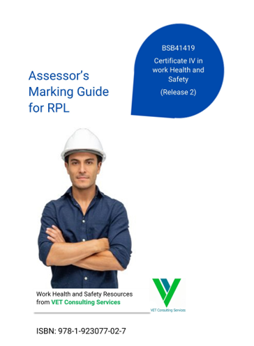 BSBWHS41419 RPL Kit for Assessor Guide