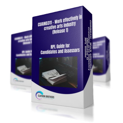 CUAIND311- Work Effectively in a Creative Arts Industry - RPL Kit