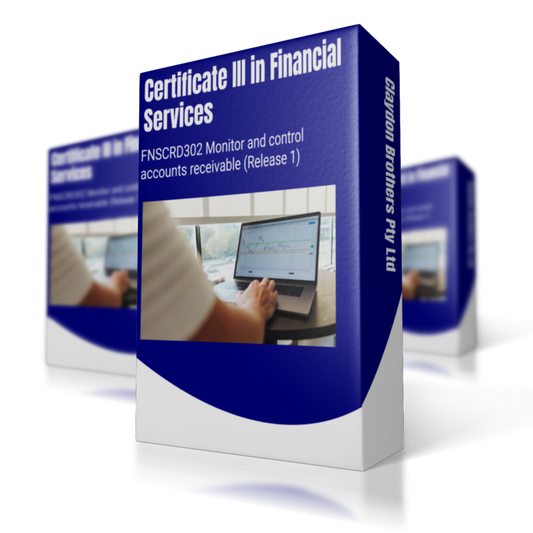 FNSCRD302 Monitor and control accounts receivable Learning and Assessments