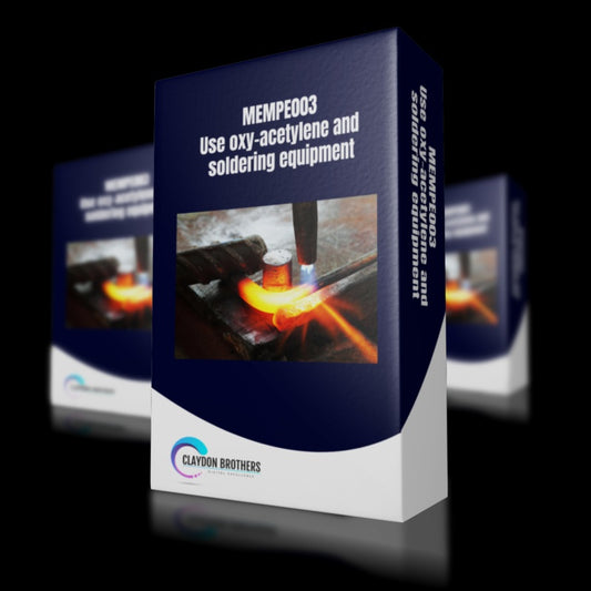 MEMPE003 - Use oxyacetylene and soldering equipment (Release 1)