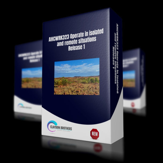 AHCWRK323 - Operate in isolated and remote situations (Release 1)