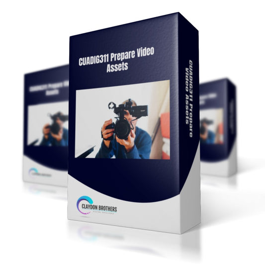 CUADIG311 Prepare Video Assets
