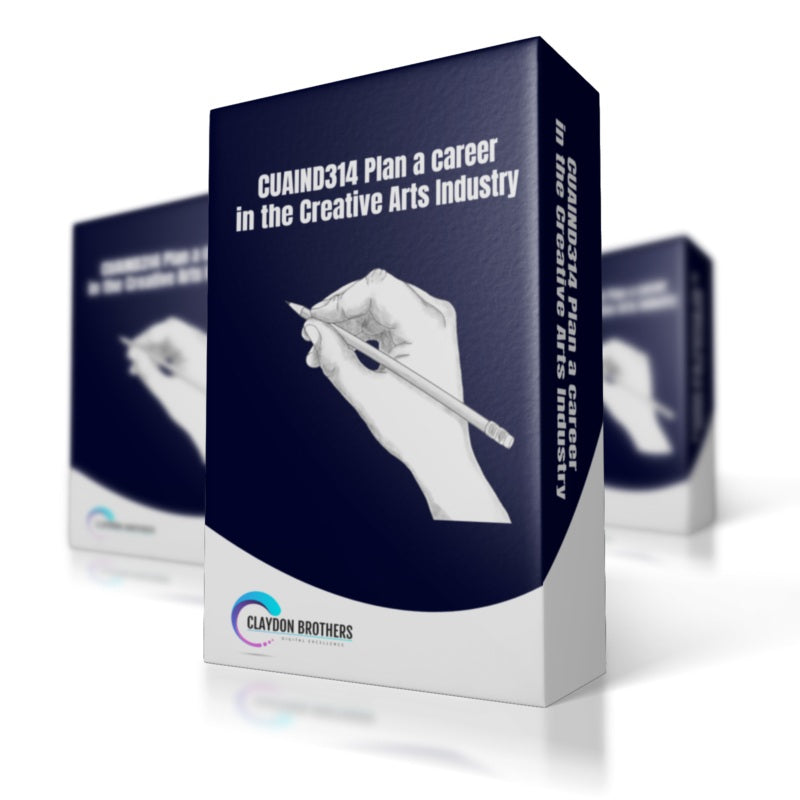 CUAIND314 - Plan a career in the creative arts industry (Release 1)