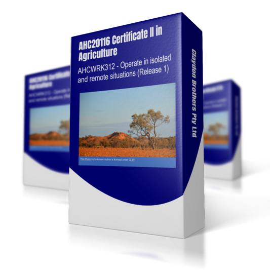 AHCWRK312 - Learning Guide and Assessment