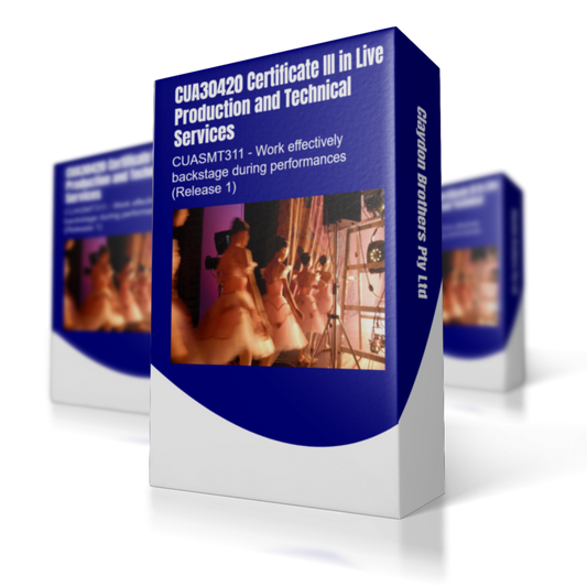 CUASMT311- Learning Guide and Assessment