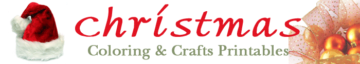 Christmas Coloring & Crafts Printables